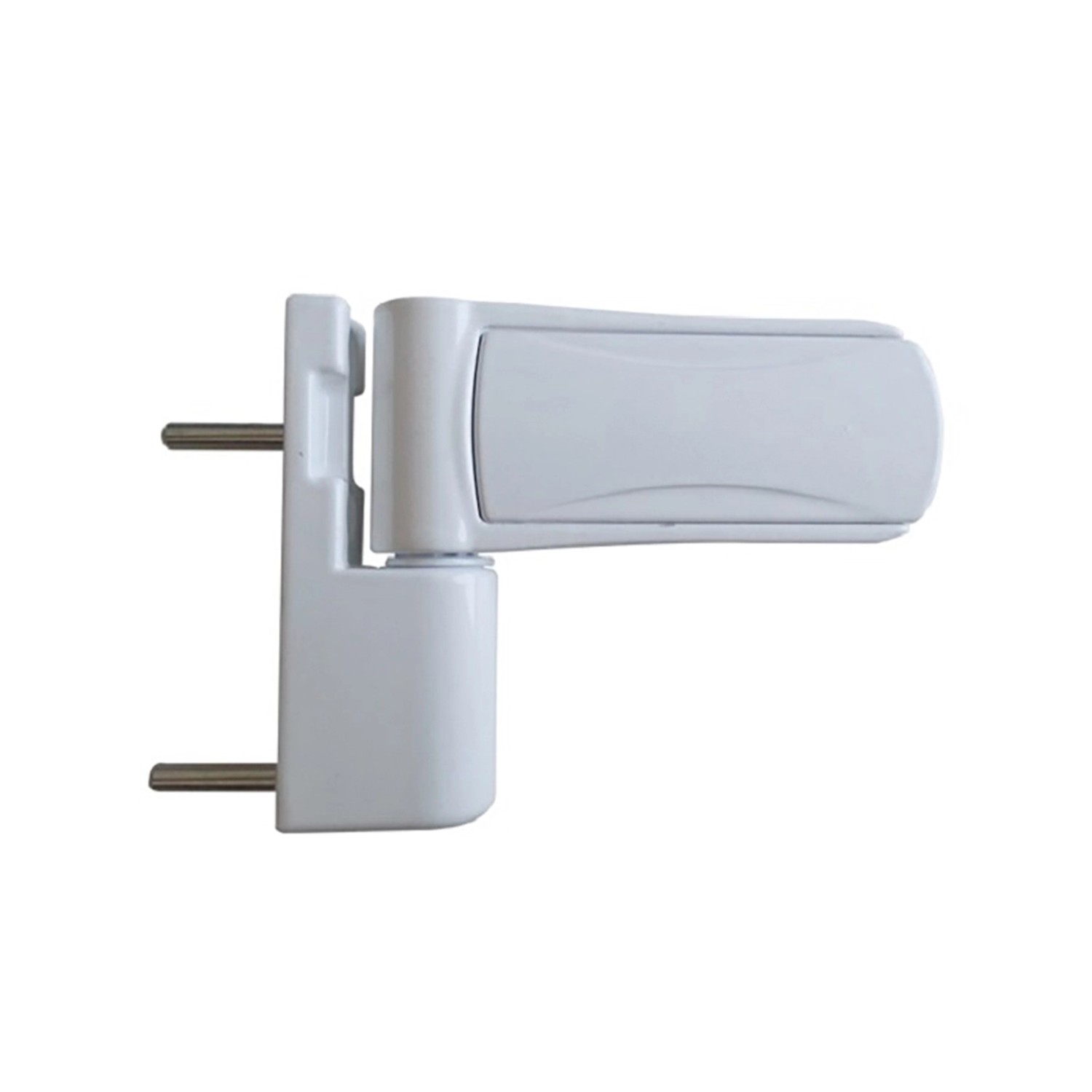 Weißes Türband für Premium Kunststoff-Haustür, Detailansicht.