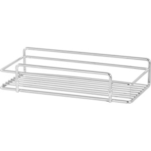 Verchromter Drahtkorb Fregate, 60x260x138mm, zur Wandmontage im Badezimmer oder Dusche.