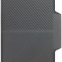 Wenko Abtropfmatte Nelia Maxi, grau, 40x35cm, aus Kunststoff. Küchenhelfer zum Geschirrtrocknen.