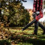 Einhell Akku-Laubbläser GP-LB 36/230: Laub blasen im Garten.