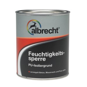 Albrecht Feuchtigkeitssperre Transparent 2,5 l