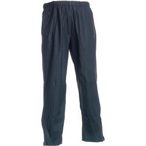 Marineblaue Herock Regenhose Pontus Blister (Größe M) für Arbeitskleidung, wasserdicht und winddicht.