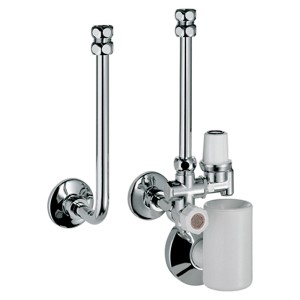 Speicheranschluss-Garnitur für druckfeste Hängespeicher ohne Druckminderer