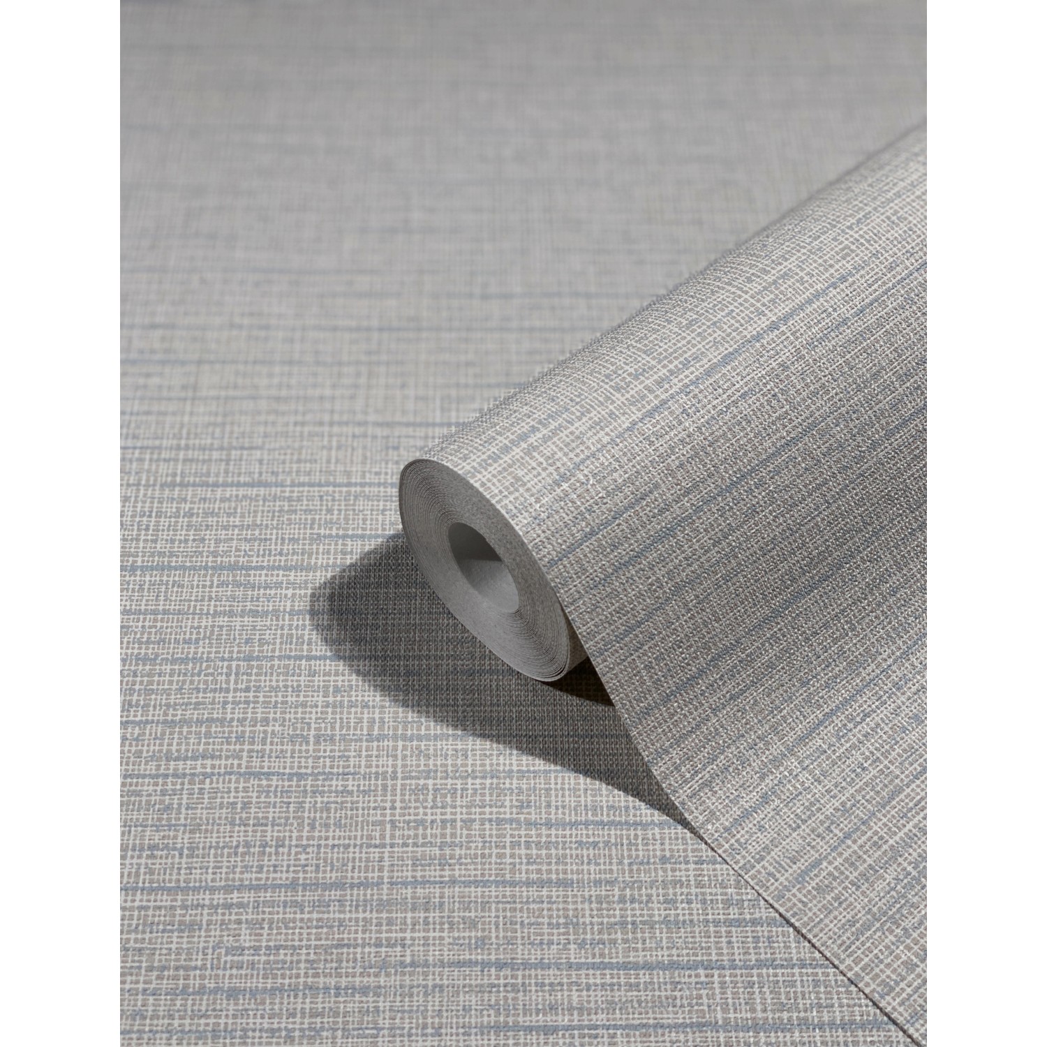 Marburg Vliestapete Ivy Nov Uni Beige-Blau, Rolle. Dekorative Tapete mit feiner Struktur.