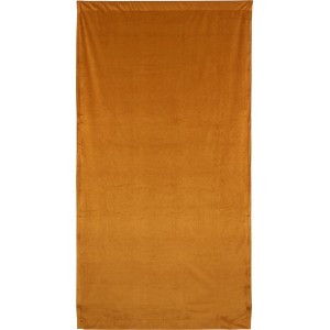 OBI Vorhang Mustard, 2er-Set, 135x250 cm, mit Tunnelzug. Lichtundurchlässiger Fenstervorhang in Senfgelb.