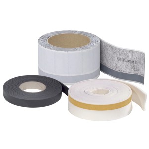 Schulte Abdichtset ExpressPlus für Duschwannen und Einbaurahmen, bestehend aus Dichtbändern und Zubehör.