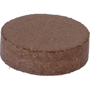 Proflora Quelltablette, torffreie Kokos-Anzuchterde, Ø 38mm für Pflanzenanzucht.