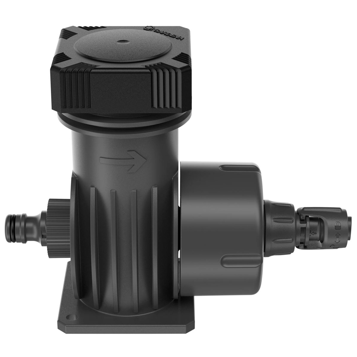 Gardena Basisgerät 2000, Startbaustein für Micro-Drip-System, reduziert Wasserdruck.