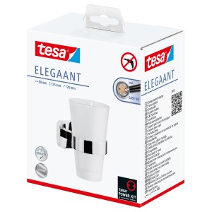 Tesa Zahnputzbecher Elegaant Chrom