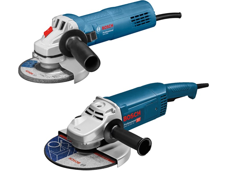 Bosch Professional Winkelschleifer GWS 20230 J + GWS 880 im Karton