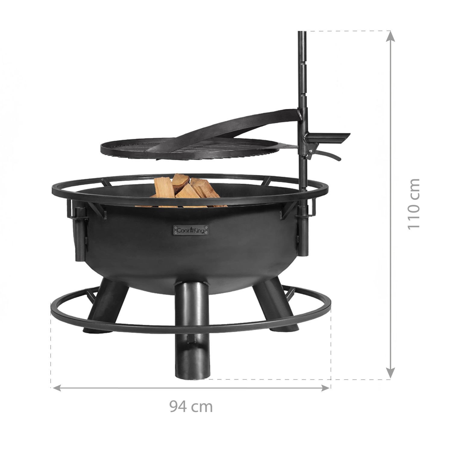 SIENA GARDEN Deckel Feuerschale XXL 75 Cm Hier Onli Produktbild-Vorschau 8
