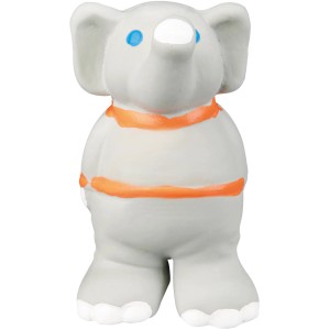 Trixie Baby-Zoo Elefant, 9cm, Latex Kauspielzeug mit Stimme für Hunde.