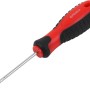 Schraubendreher PH0 x 60 mm mit rot-schwarzem 2-Komponenten-Griff.