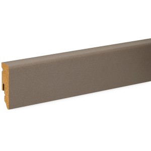 FN Neuhofer Sockelleiste FU062L, Dekor ähnlich RAL7006, 15x58x2400 mm.