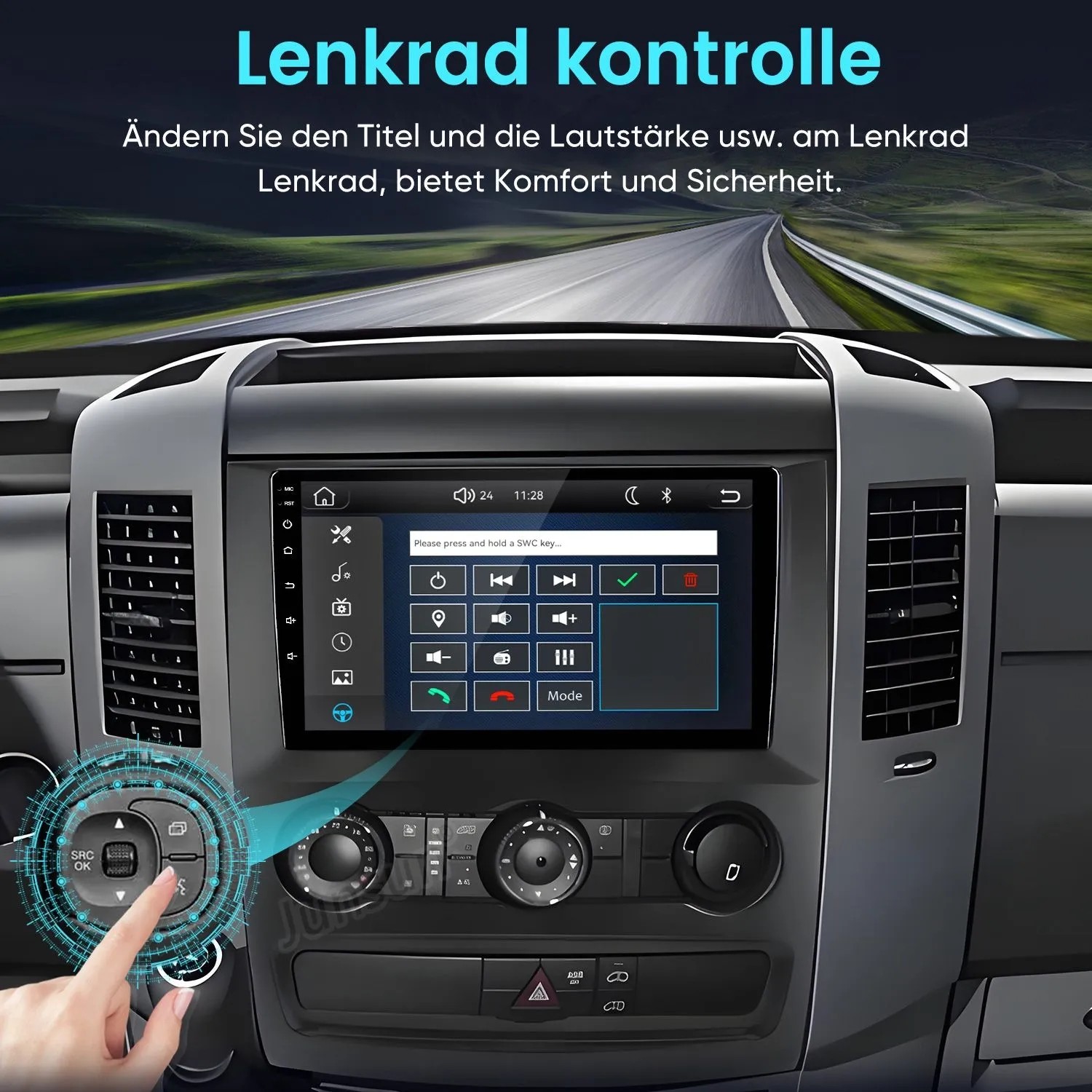 Junsun Autoradio Für BENZ Sprinter VW Crafter 2009-2016 Linux_5