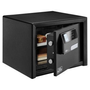Burg-Wächter Profi-Safe PRS 510 E, Tresor mit E-Schloss, offen, schwarz.