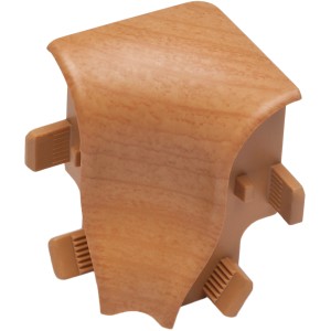 OBI Innenecke Kirsche (2 Stk.) für Laminat & Parkett, Kunststoff, zur werkzeuglosen Verlegung.