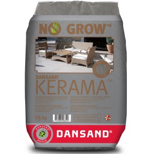 Sack Dansand Kerama Fugensand, grau, unkrauthemmend für Fugen 3-10 mm.