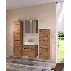 Held Möbel 2-tlg. Unterbecken-Set Verona 60 cm Wotaneiche