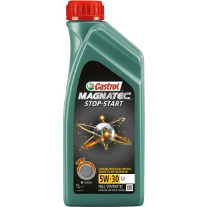 Castrol Magnatec 5W-30 C2 Motoröl, 1 Liter Flasche für Otto- und Dieselmotoren.