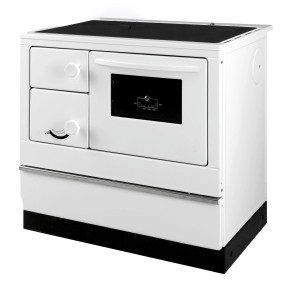 Thorma Küchenofen ÖKONOM 85/FIKO, Stahl, 7 kW, mit Kochplatte und Backofen.