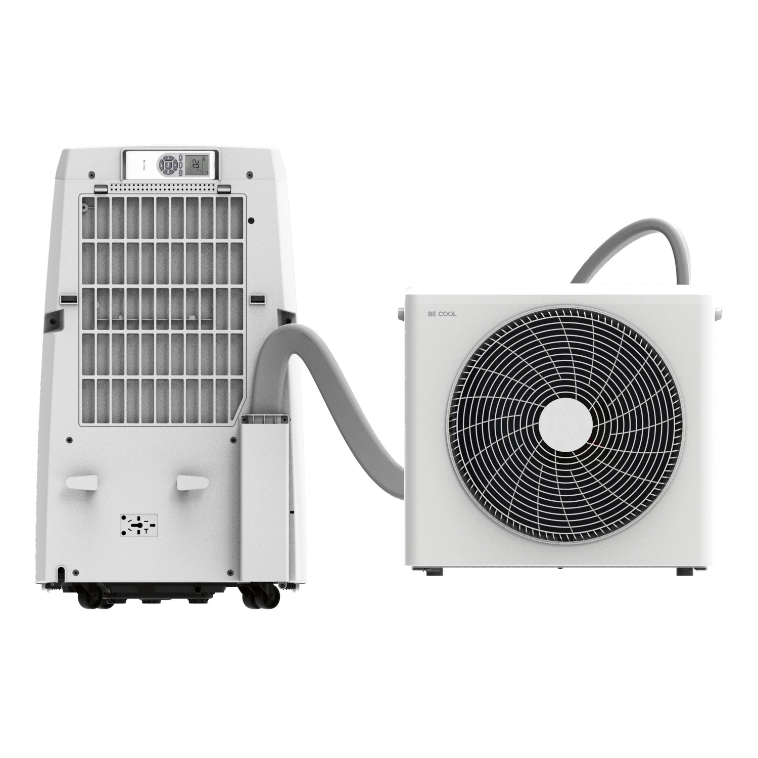 Be Cool Mobiles Split-Klimagerät BCPSK12KW mit WiFi-Funktion kaufen bei OBI