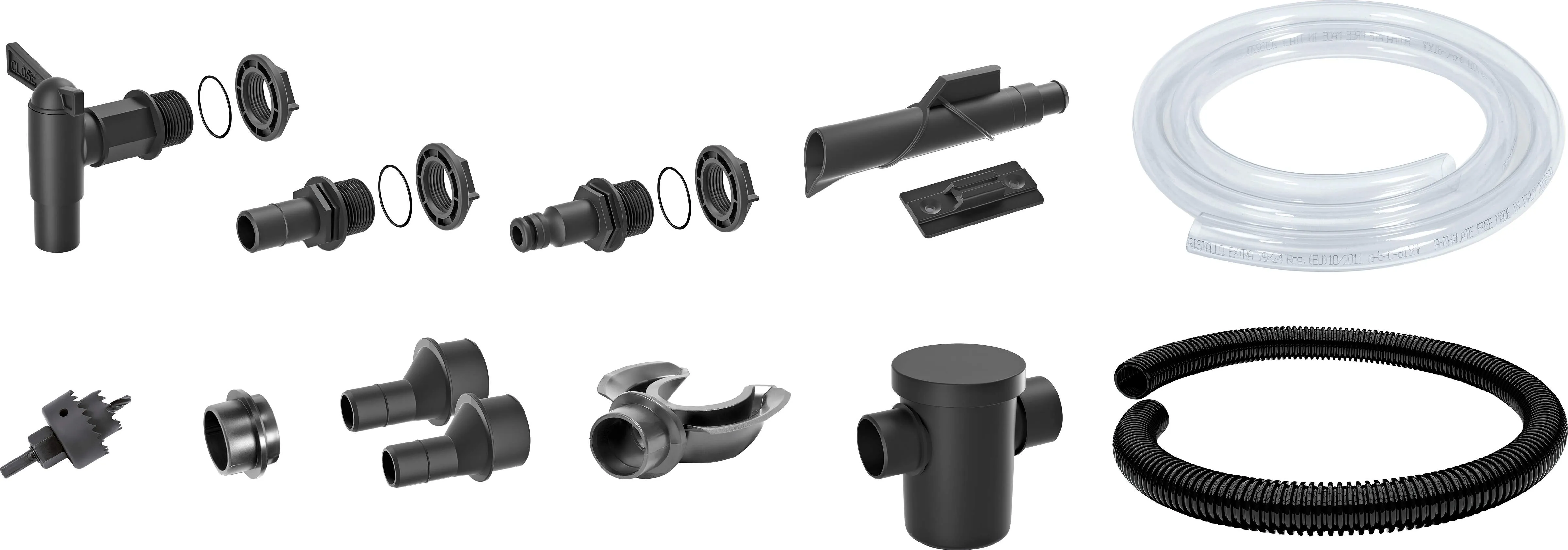 Regentonnen Überlaufschlauch - Wetterfestes Zubehör