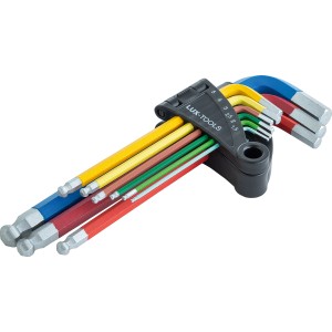 LUX Stiftschlüsselsatz Professional 9-teilig 1,5 mm - 10 mm
