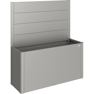 Biohort Sichtschutz Pflanzbeet Belvedere o. Acrylglas Gr. 150 Quarzgrau-Metallic