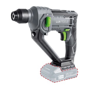 LUX Akku-Bohrhammer A-BH-20 aus dem 1 PowerSystem, grau/schwarz, ohne Akku.