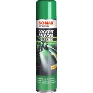 Sonax Cockpitpflege Vanille, 400ml, für glänzende und saubere Auto-Kunststoffoberflächen.