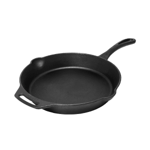 Petromax Pfannen-Set FP25-T & FP30-T aus Gusseisen, ideal zum Grillen und Kochen.
