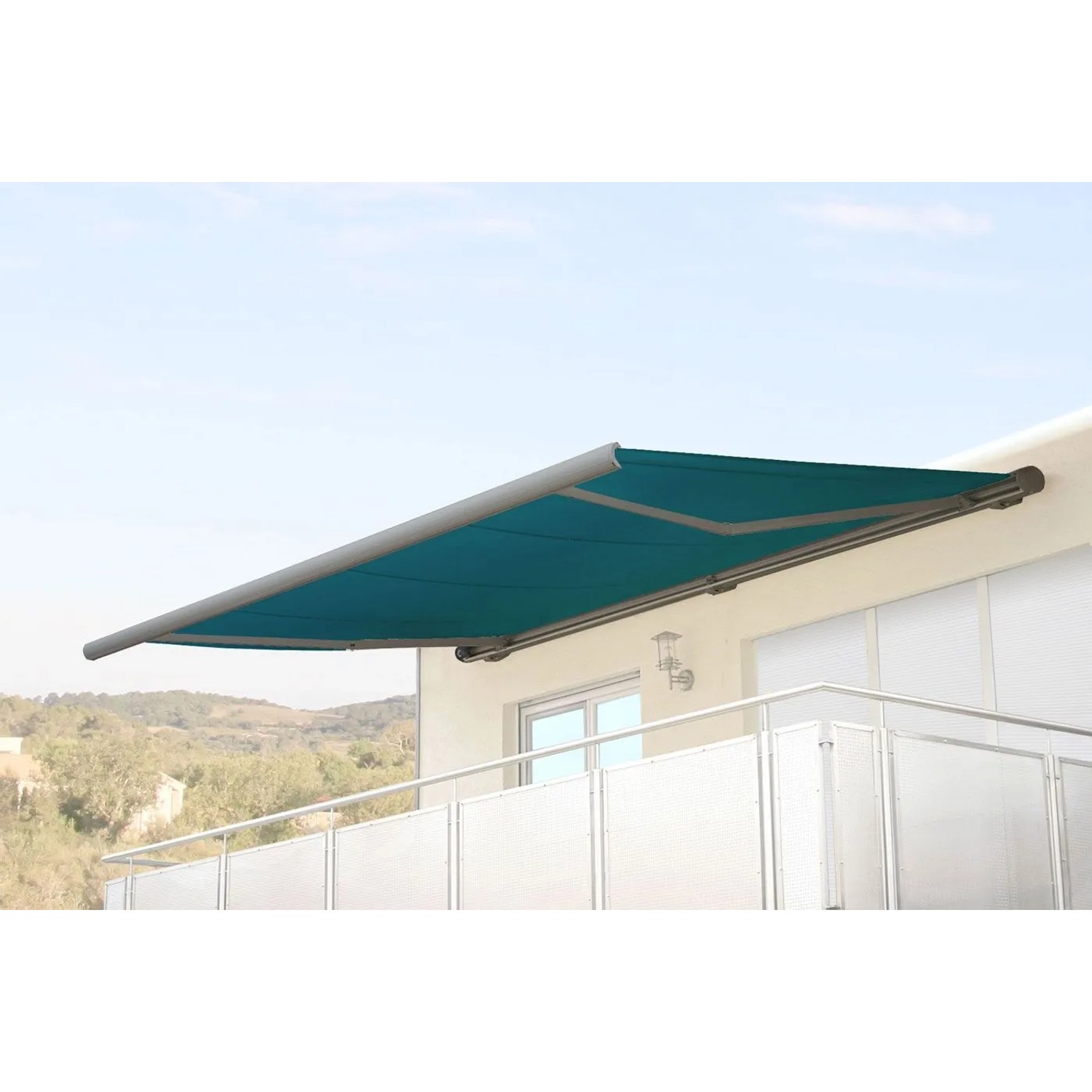 MCW Ersatz-Bezug fr Markise H27 Polyester Blau-grn kaufen bei OBI