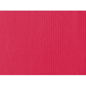 Rote Baumwolldecke (140x210 cm) mit feiner Struktur, ideal als Tagesdecke.