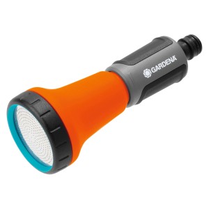 Gardena Reinigungsspritze/Brause für Gartenschlauchbox RollUp M, orange/grau.