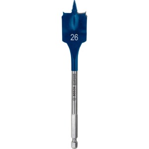 Bosch Flachfräsbohrer Expert Self Cut Speed Ø 26 mm x 152 mm Blau-Silber