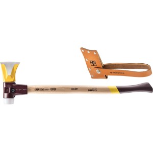 Halder Spaltaxt Simplex mit Keilstegen und Hickorystiel D Ø 50 mm