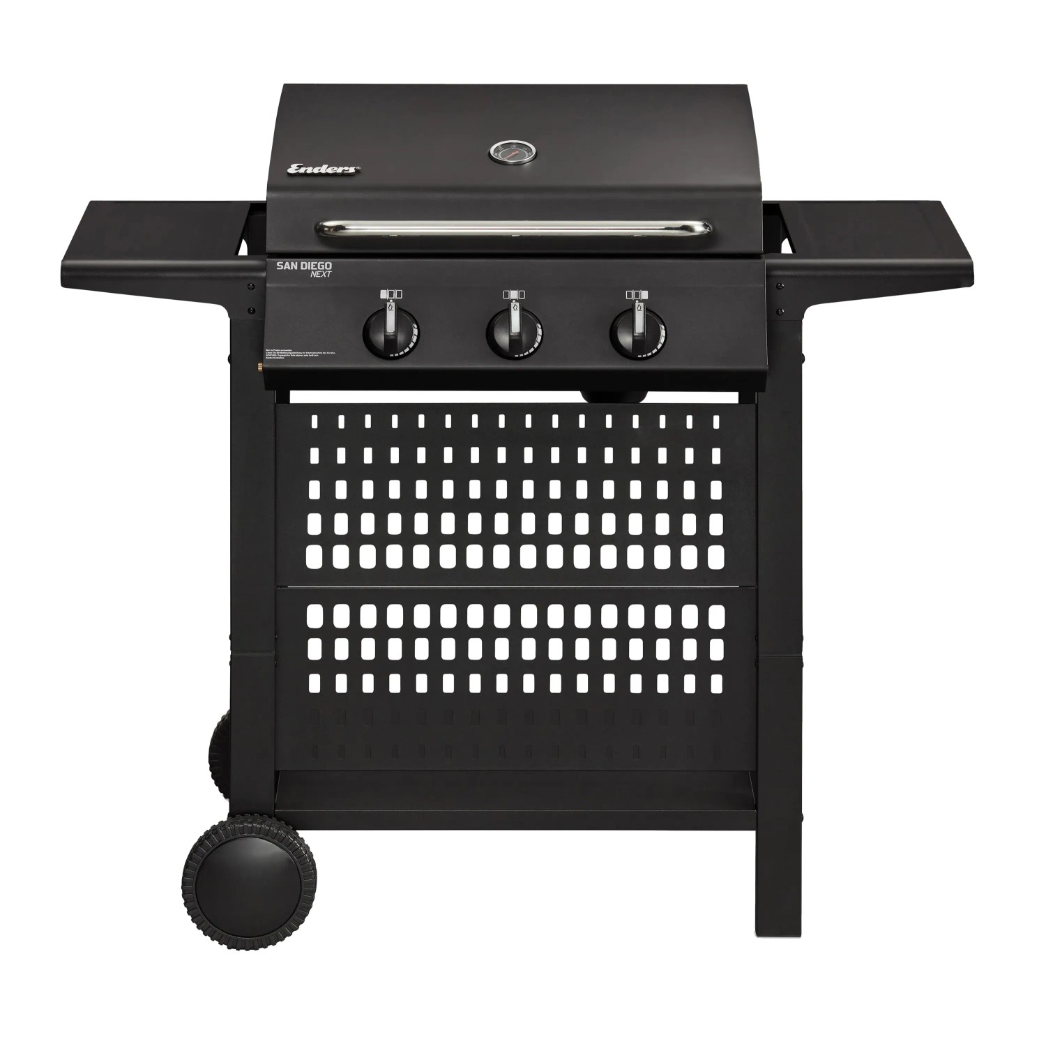 Enders Gasgrill San Diego 3 Preisvergleich Enders Gasgrill San Diego Next 3 mit 3 Brennern & Seitenablagen Schwarz