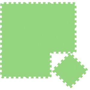 LittleTom Baby & Kinder Puzzlematte 30 x 30 cm 9 Stück Grün