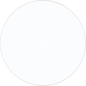 Weiße, runde LED Deckenleuchte Blanca, Ø 53cm, dimmbar für Wohn- und Flurbereich.
