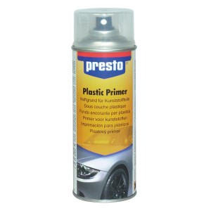 Presto Lackspray Haftgrund für Kunststoff, 400ml Dose für Lackreparatur und Karosserie.