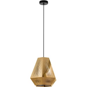 Eglo Pendelleuchte Chiavica 1 Ø 36 cm Messing