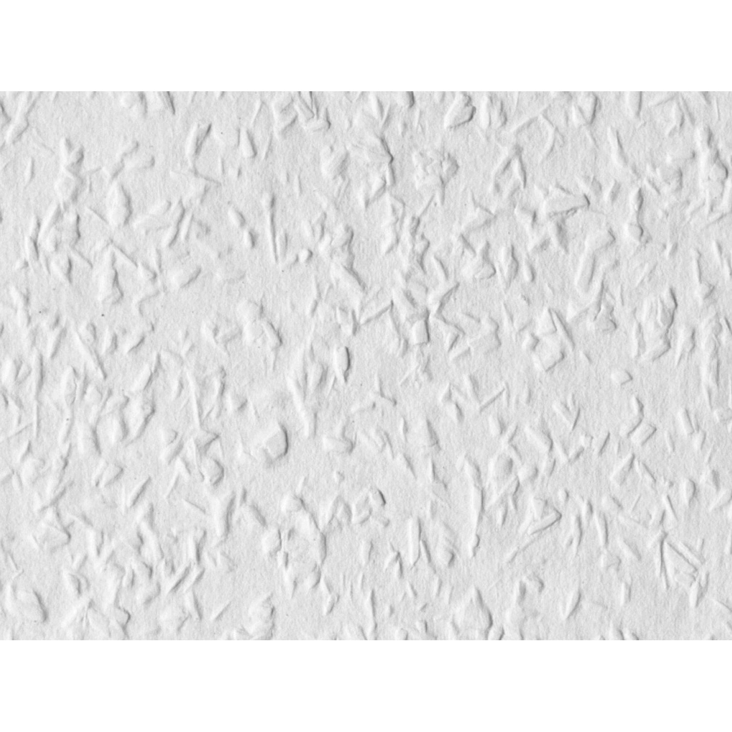 Nahaufnahme der weißen Erfurt Vlies-Rauhfaser Elegance, einer überstreichbaren Tapete mit feiner Struktur.