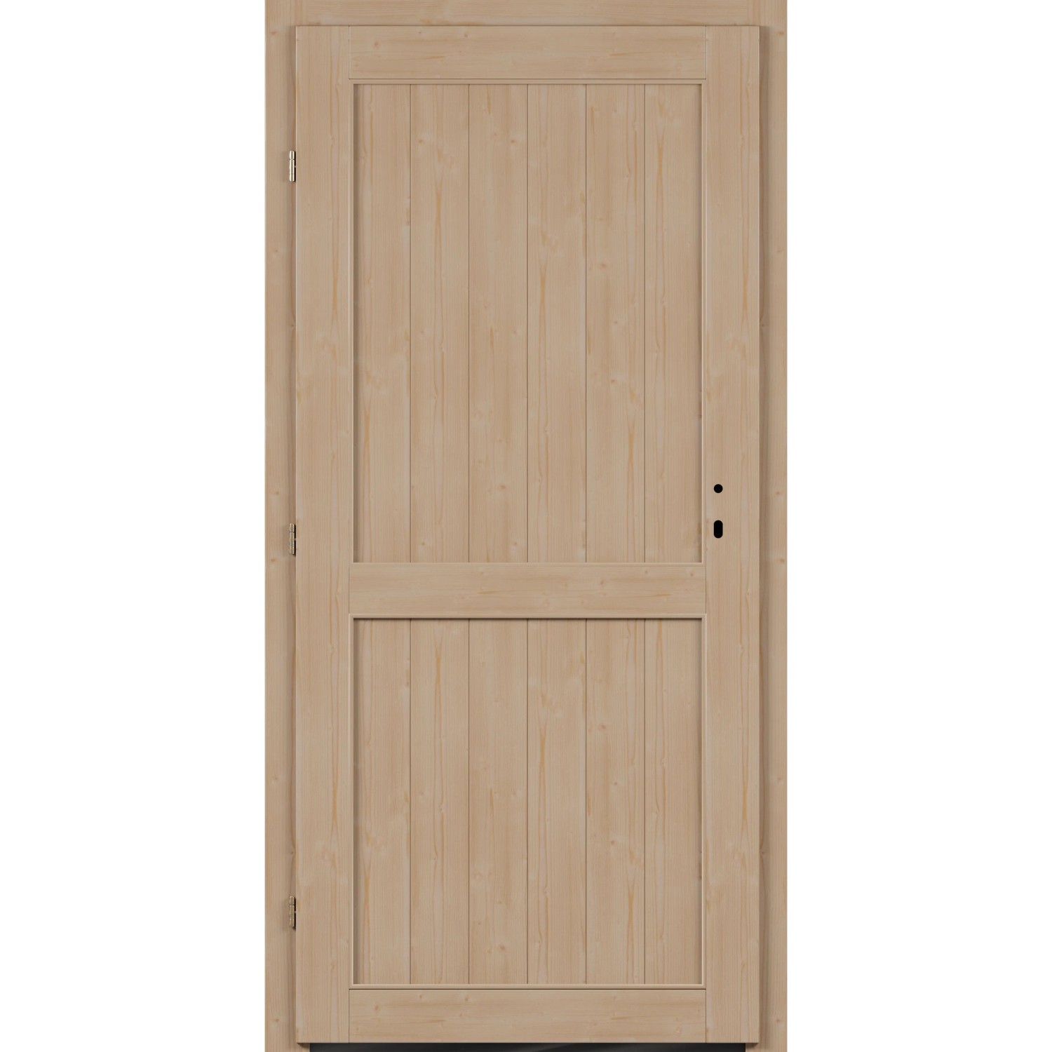 Roro Nebeneingangstür OHE 1003 Fichte 98 cm x 198 cm DIN L_2