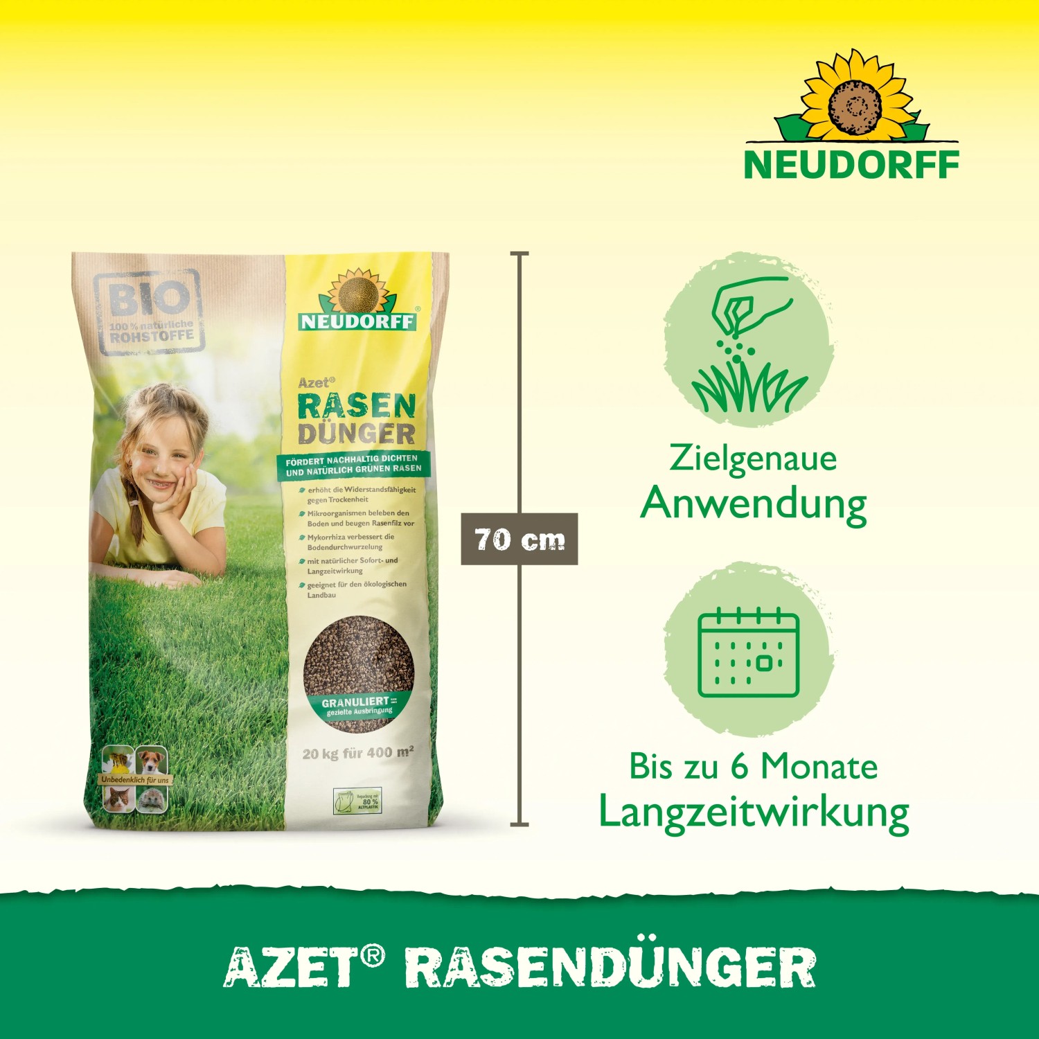 Neudorff Azet Rasen-Dnger 20 kg kaufen bei OBI