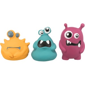 Trixie Kauspielzeug Monster aus Latex, verschiedene Farben und Ausführungen, 10-12 cm.