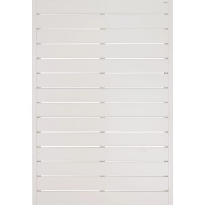 Sichtschutzzaunelement Faro Cream lackiert 180 cm x 90 cm