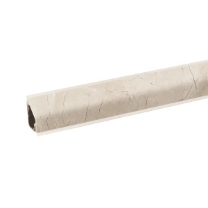 Kaindl Wandanschlussprofil Marmor Vicosa Clara, 63,5 cm, für Arbeitsplatten.