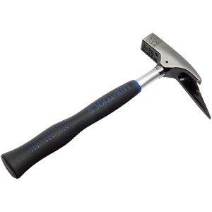 LUX Latthammer 600g mit Rohrstiel und ergonomischem Griff für komfortables Arbeiten.