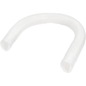Weißer Intex Skimmer Anschluss Schlauch, Ø 40 x 780 mm, aus Kunststoff für Pool Installation.